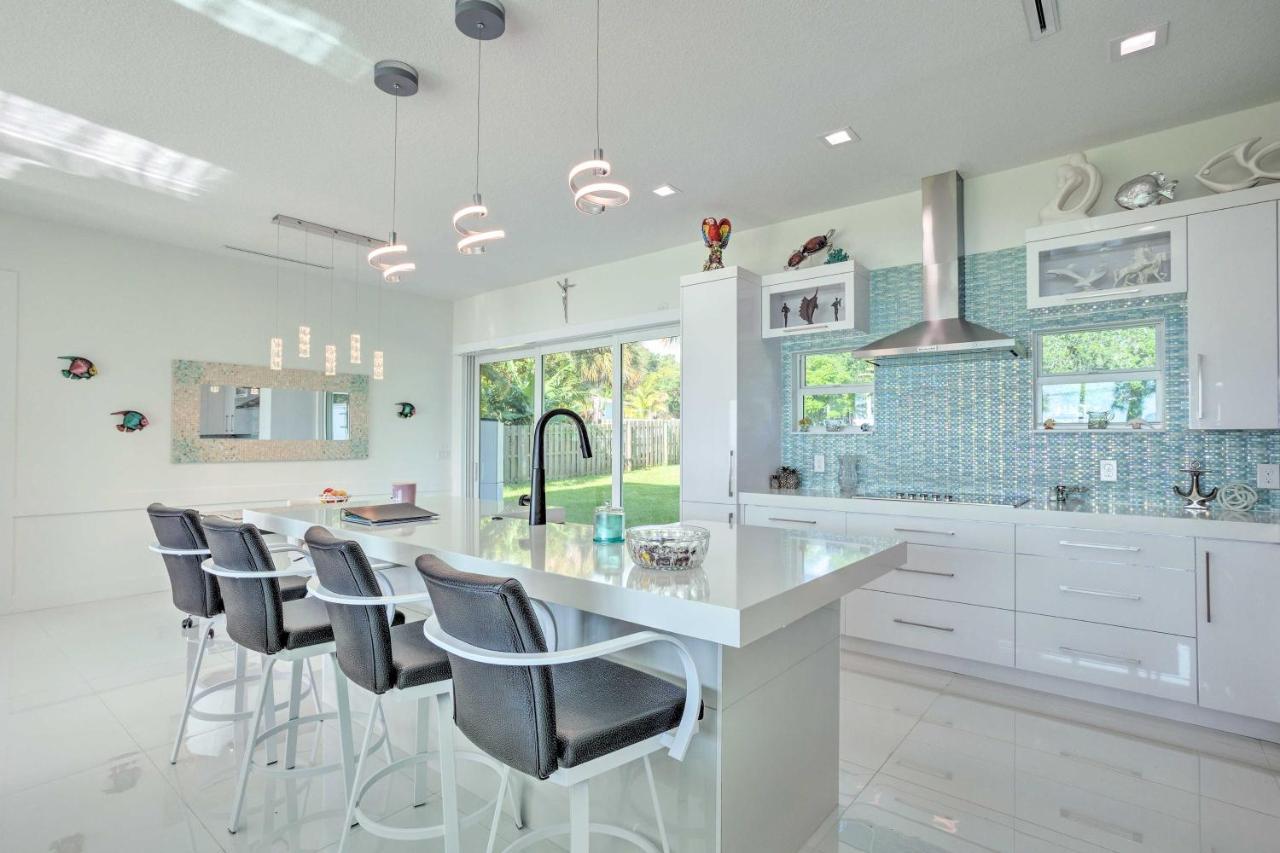 Sleek Fort Pierce Vacation Rental With Private Dock! Bagian luar foto
